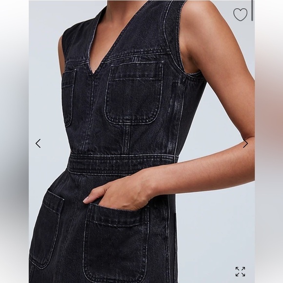 Madewell Denim Cap-Sleeve Mini Dress in Tarrybrook Wash - Picture 5 of 7